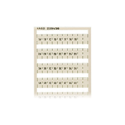 209-458 by WAGO Corporation - WSB MARKING CARD; AS CARD; MARKE