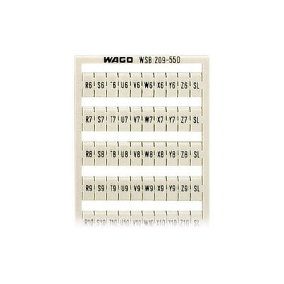 209-550 by WAGO Corporation - WSB MARKING CARD; AS CARD; MARKE