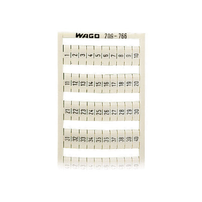 209-766 by WAGO Corporation - WSB MARKING CARD; AS CARD; MARKE