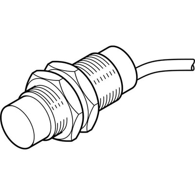 209367 by di-soric - SENSOR PROX INDUCTIVE 12MM CYL