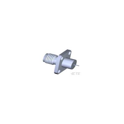 2101675-1 by TE Connectivity - SMA 4 HOLE FLANGE MNT JACK TAB T
