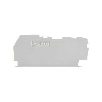 2102-1391 by WAGO Corporation - END AND INTERMEDIATE PLATE; 0.8