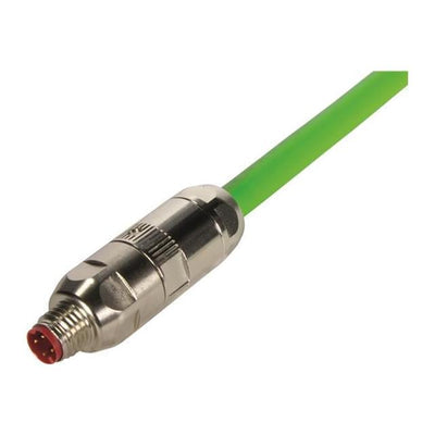 21021451405 by HARTING - M8 P-CODE 4PIN STRAIGHT MALE, HA