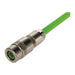 21021851430 by HARTING - M8 D-CODE PUSHPULL 4PIN STRAIGHT