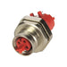 21023412431 by HARTING - M8 P-CODE 4PIN FEMALE STRAIGHT P