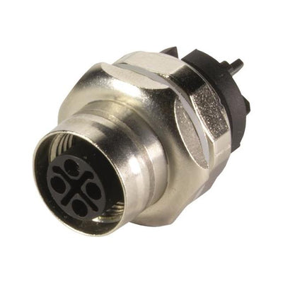 21033092431 by HARTING - M12 S-CODE 3+PE PIN, FEMALE, SHI