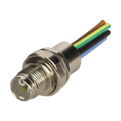 21033095504 by HARTING - M12 K-CODE 4+PE PIN, MALE, SHIEL