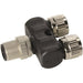 21033116801 by HARTING - M12-ADPT-M12/M12-8/8P-ACOD-M/F/F