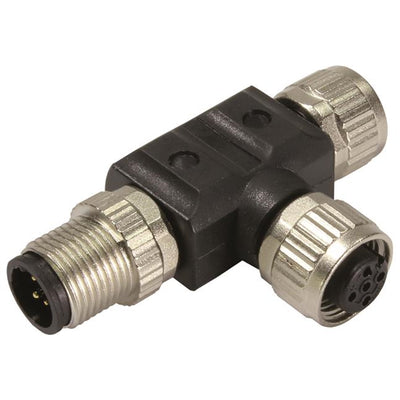 21033199501 by HARTING - CONNECTOR T-ADPT 5P-5/5P F-F/M INLINE