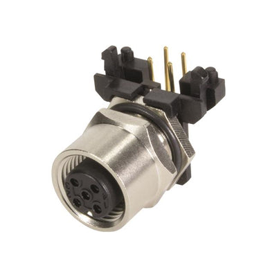21033214401 by HARTING - M12 A-CODE 4PIN FEMALE ANGLED PC