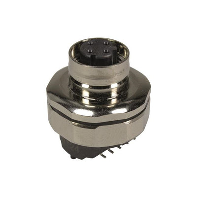21033812824 by HARTING - CONNECTOR RECPT FMALE 8POS GOLD SOLDER