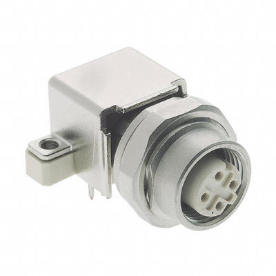 21033814410 by HARTING - CONNECTOR RECPT FMALE 4POS GOLD SOLDER