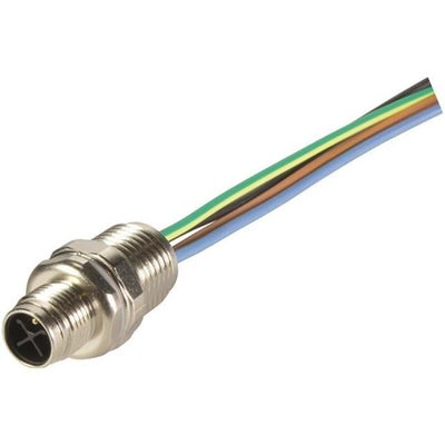 21033961401 by HARTING - M12 S-CODE 3+PE PIN, MALE, PANEL