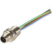21033991401 by HARTING - M12 S-CODE 3+PE PIN, MALE, PANEL