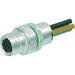 21033962402 by HARTING - M12 S-CODE 3+PE PIN, FEMALE, PAN