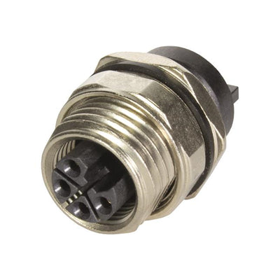 21033962533 by HARTING - CONNECTOR RECPT FMALE 4POS GOLD SOLDER