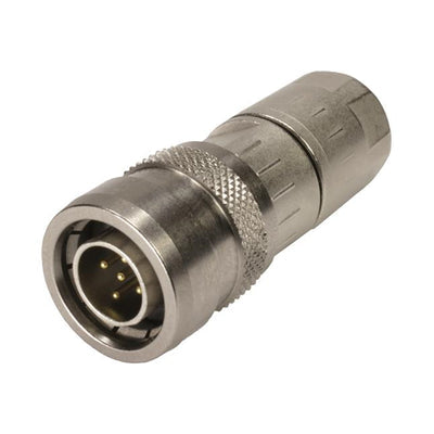 21033821401 by HARTING - CONNECTOR PLUG MALE 4POS GOLD IDC