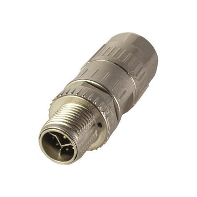 21038611805 by HARTING - M12 Y-CODE 8PIN, MALE, SHIELDED,