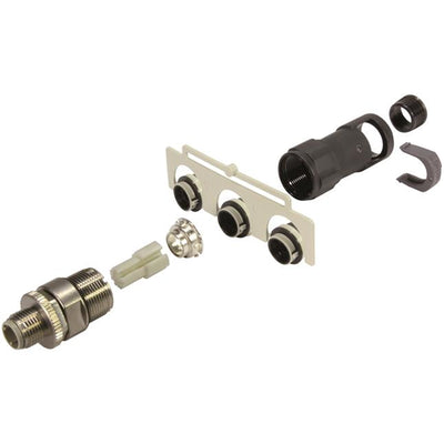 21038821411 by HARTING - CONNECTOR RECPT HSG MALE 4POS INLINE
