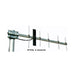 2109901 by SIRIO Antenne - 6 ELEMENTS YAGI,698-960 MHZ