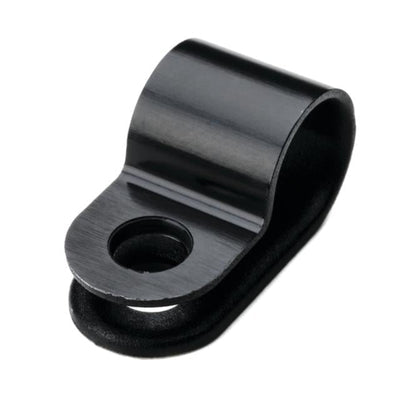 211-60003 by HellermannTyton - CABLE CLAMP P-TYPE BLACK FASTENER
