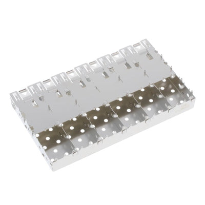 2110957-2 by TE Connectivity AMP Connectors - CONNECTOR SFP CAGE 1X6 PRESS-FIT R/A