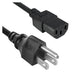 312010-01 by Qualtek - CORD 18AWG 5-15P - 320-C13 9.84