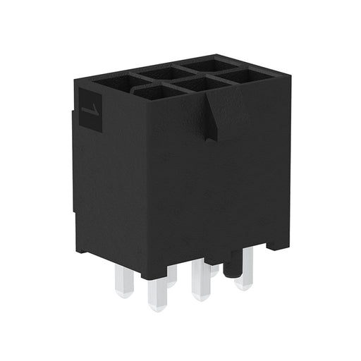 2125201006 by Molex - MINI-FIT MAX 6CKT HDR VERT