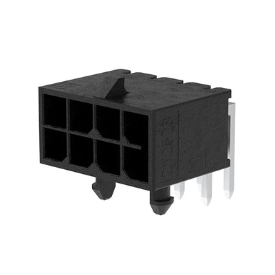 2125280801 by Molex - R/A HDR 15 GOLD 2X4CKT