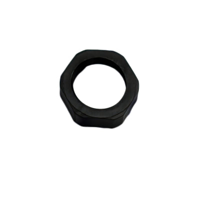 212PA/SW by Mencom Corporation - 1/2"" NPT PLASTIC LOCK NUT BLK. T