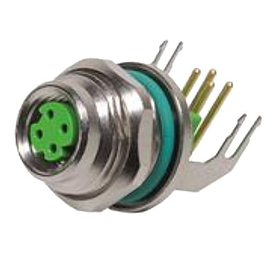 21420000019 by HARTING - CONNECTOR RECPT FMALE 4POS GOLD SOLDER