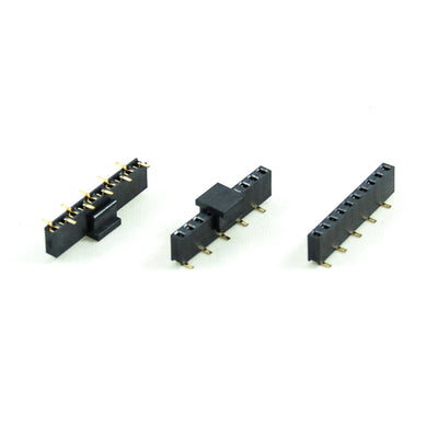 2143-1X18G00DAT-P by Oupiin - PCB SOCKET, SINGLE ROW, 18 PIN,