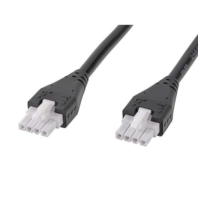 2153300430 by Molex - 4 CKT OVERMOLD 3M F-F