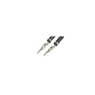 2153401224 by Molex - MINI-FIT JR. F-F 300MM 16 AWG BK