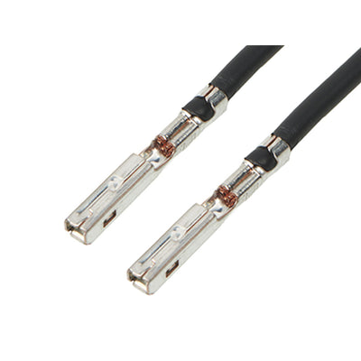 2163001124 by Molex - MX150 F-F 300MM 14 AWG LEADS BK