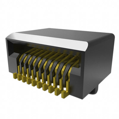 2170088-1 by TE Connectivity AMP Connectors - CONNECTOR ZSFP+ RCPT 20POS SLD RA SMD