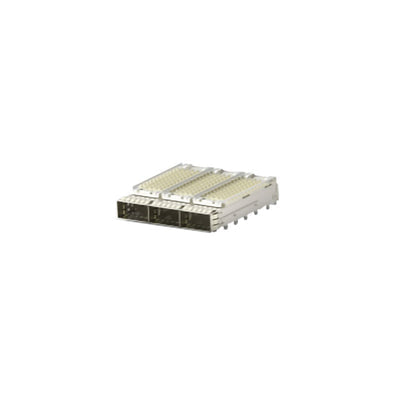 2170738-1 by TE Connectivity AMP Connectors - CONNECTOR QSFP28 CAGE 1X3 W/HSINK R/A