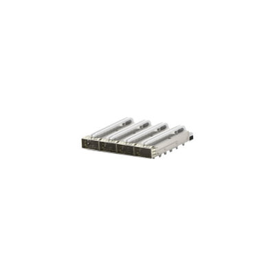 2170746-2 by TE Connectivity AMP Connectors - CONNECTOR QSFP28 CAGE 1X4 PRESSFIT RA