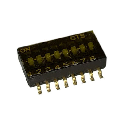 218-8LPSTR by CTS Electrocomponents - SWITCH SLIDE DIP SPST 25MA 24V