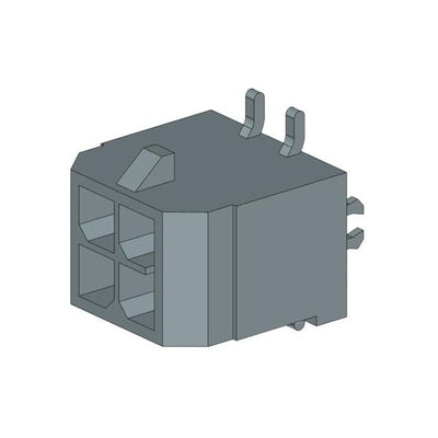 2182160430 by Molex - MICRO-FIT+DR SMT VT CLIP 4CKT TI