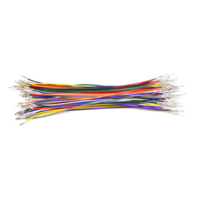 1801 by Pololu Corporation - JMPR WIRE 50PC 10CLR ASSTD MF 6