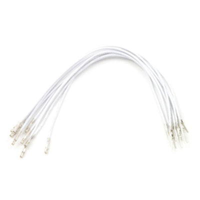 1829 by Pololu Corporation - JUMPER WIRE 10PK M-F 6"" WHITE