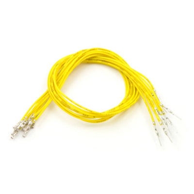 1854 by Pololu Corporation - JUMPER WIRE 10PK M-F 12"" YELLOW