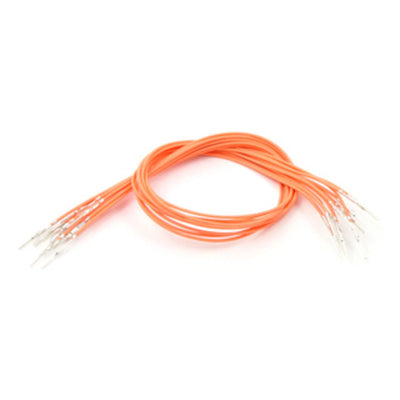 1863 by Pololu Corporation - JUMPER WIRE 10PK M-M 12"" ORANGE
