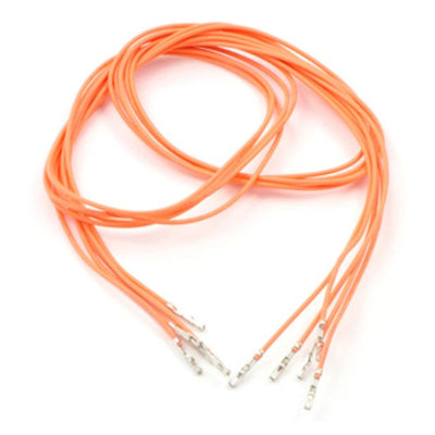 1873 by Pololu Corporation - JUMPER WIRE 5PK F-F 24"" ORANGE