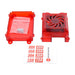 3595 by Pololu Corporation - CASE PLASTIC RED 3.8"" L X 2.5"" W