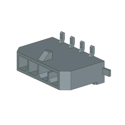 2189890420 by Molex - MICRO-FIT+SR SMT VT NAIL 4CKT TI