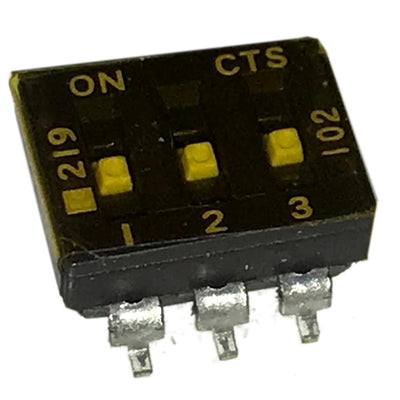 219-3LPSTRF by CTS Electrocomponents - SWITCH SLIDE DIP SPST 100MA 20V
