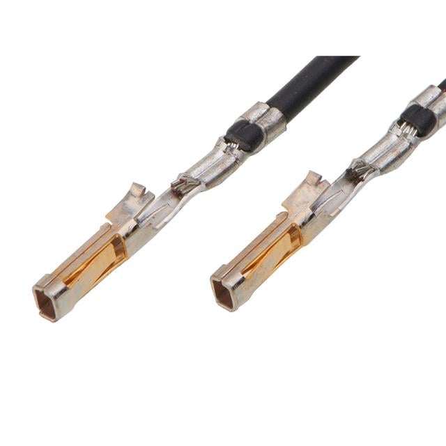 2196801125 by Molex - SL F-F 450MM 24 AWG LEAD BK SN