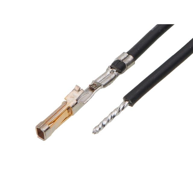 2196811201 by Molex - SL F-S 75MM 28 AWG LEAD BK AU